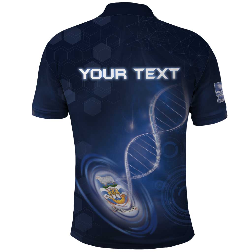 Personalized Falkland Islands Is In My DNA Polo Shirt DT05
