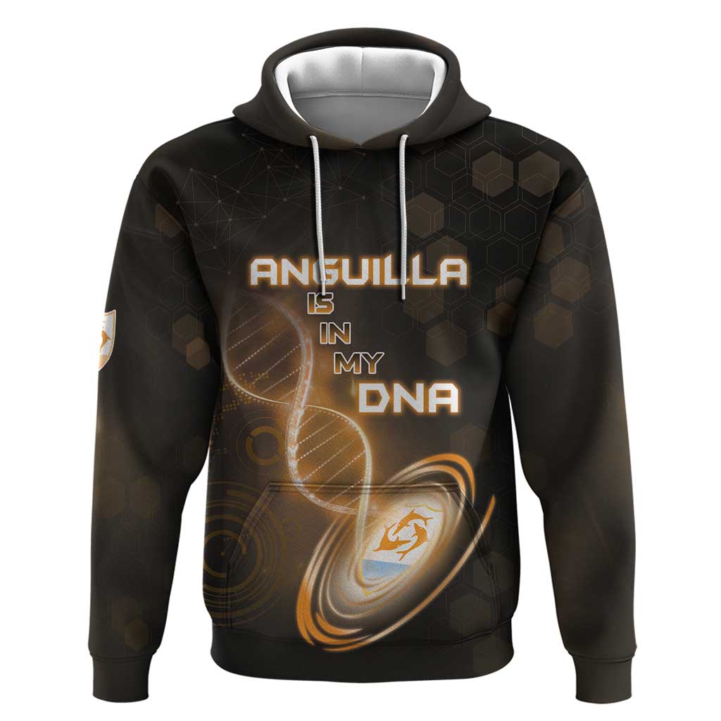 Personalized Anguilla Is In My DNA Hoodie DT05