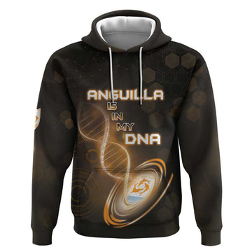 Personalized Anguilla Is In My DNA Hoodie DT05
