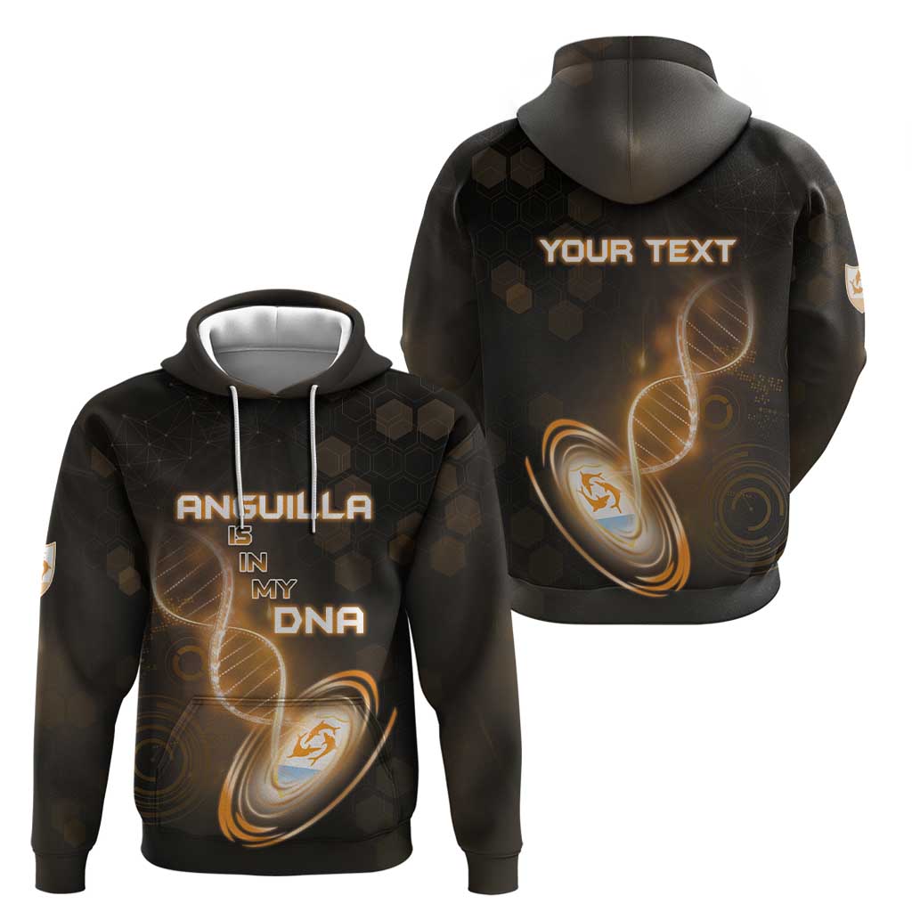 Personalized Anguilla Is In My DNA Hoodie DT05