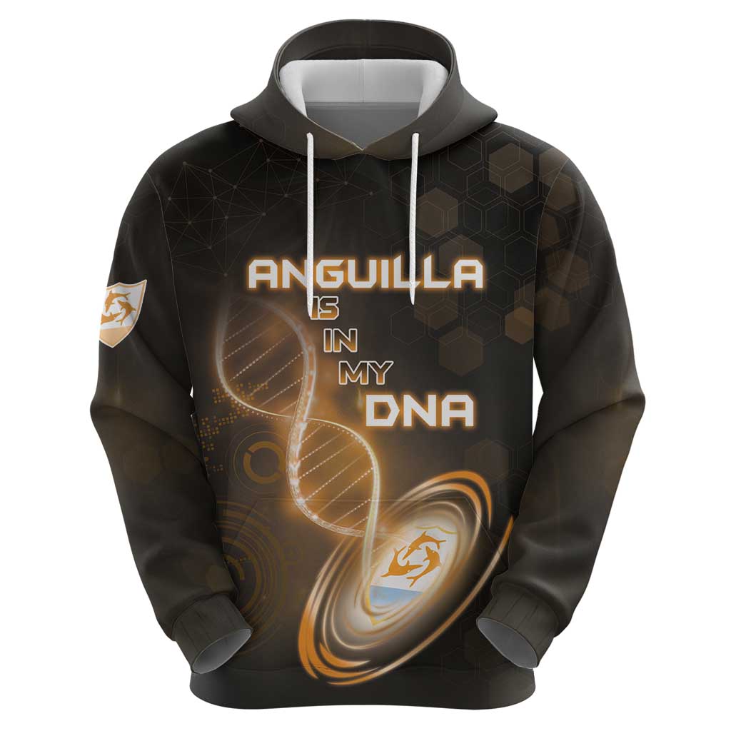Personalized Anguilla Is In My DNA Hoodie DT05