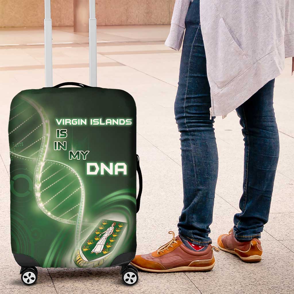 The British Virgin Islands Is In My DNA Luggage Cover DT05