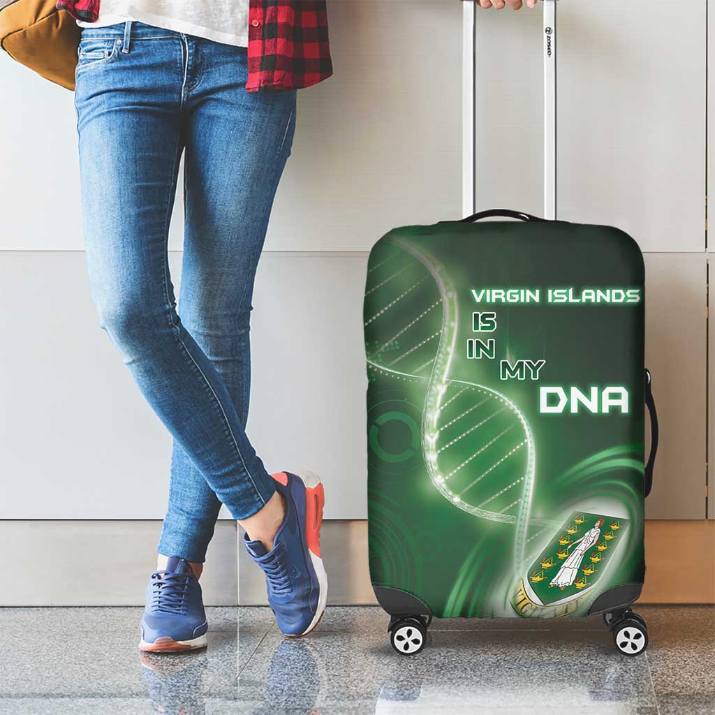 The British Virgin Islands Is In My DNA Luggage Cover DT05