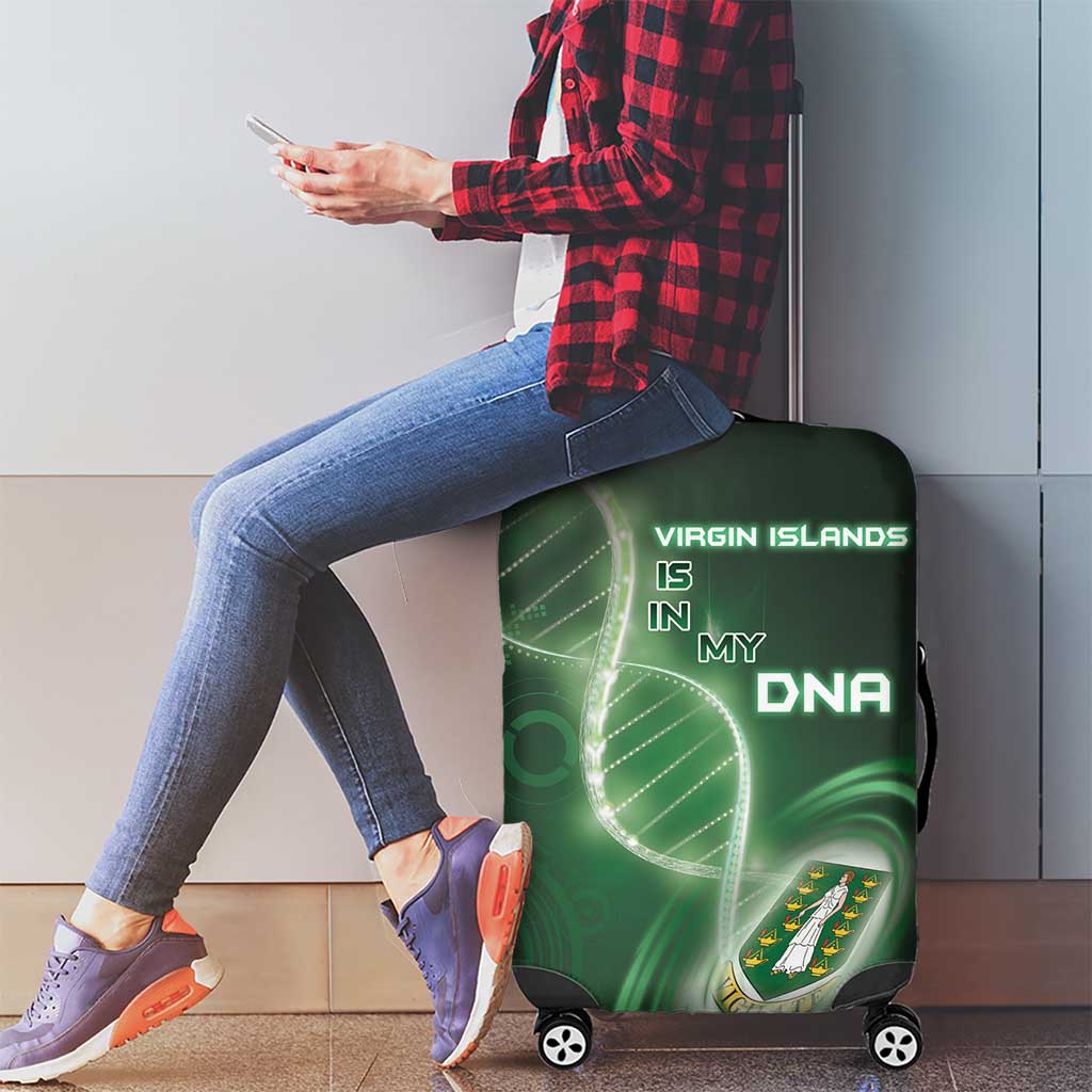 The British Virgin Islands Is In My DNA Luggage Cover DT05
