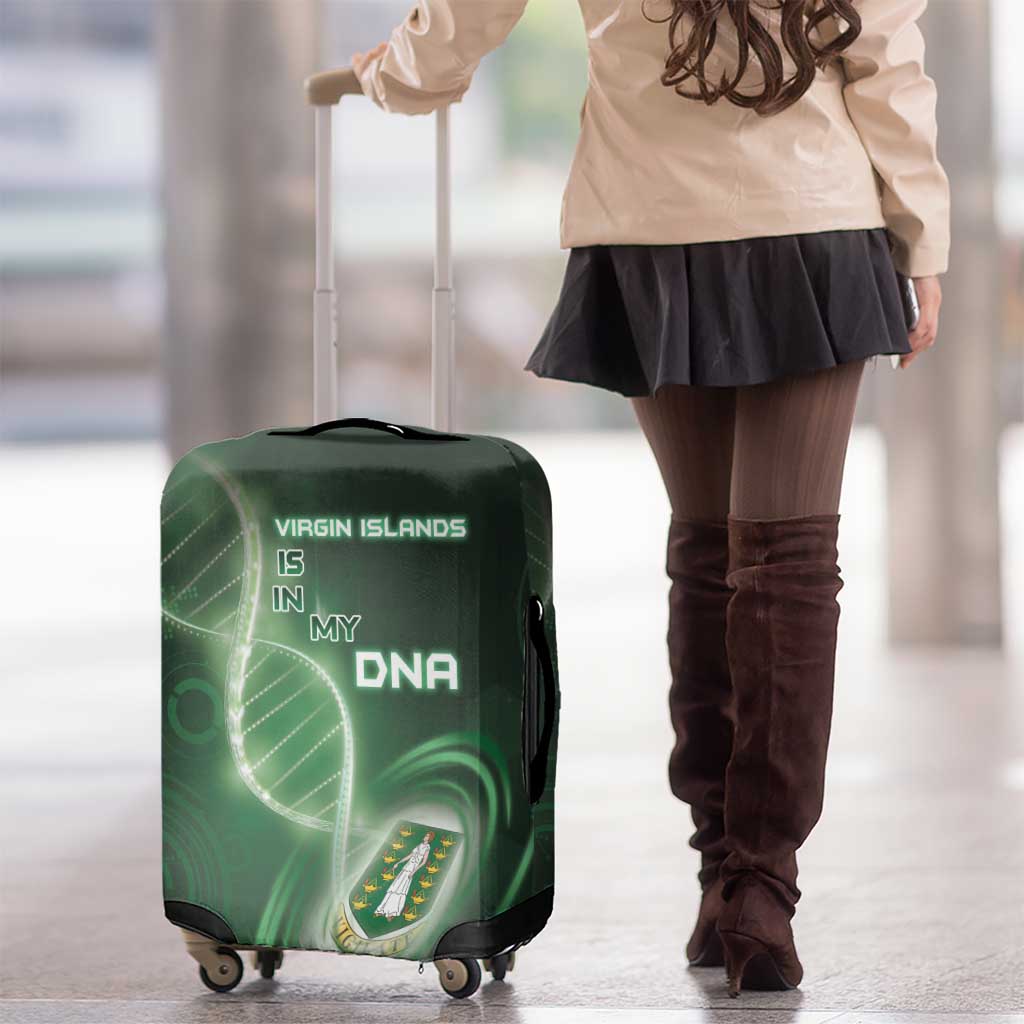 The British Virgin Islands Is In My DNA Luggage Cover DT05