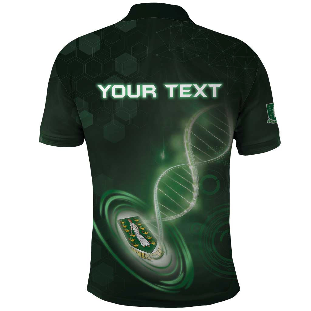 Personalized The British Virgin Islands Is In My DNA Polo Shirt DT05