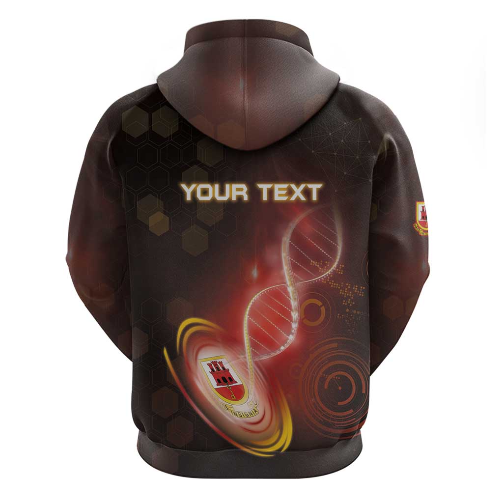 Personalized Gibraltar Is In My DNA Hoodie DT05