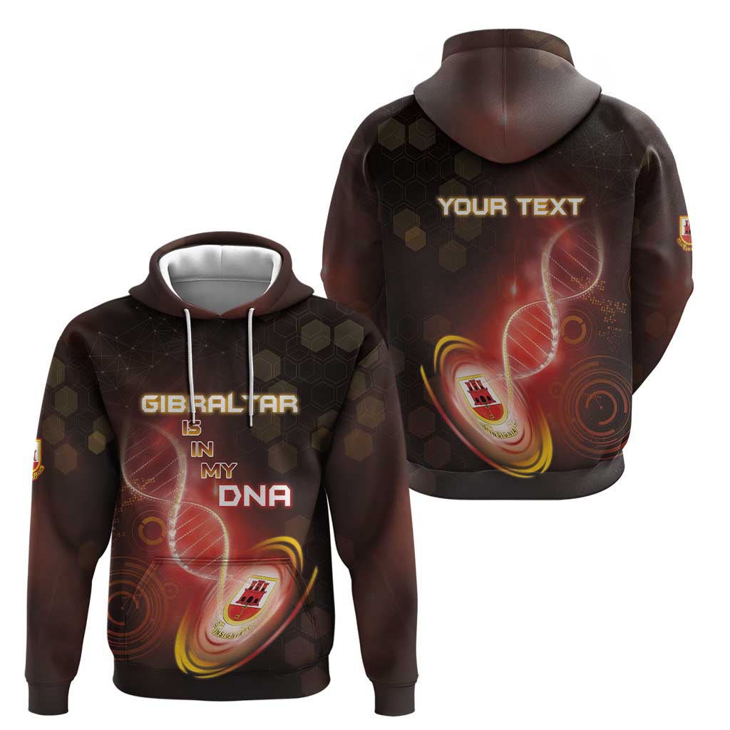 Personalized Gibraltar Is In My DNA Hoodie DT05