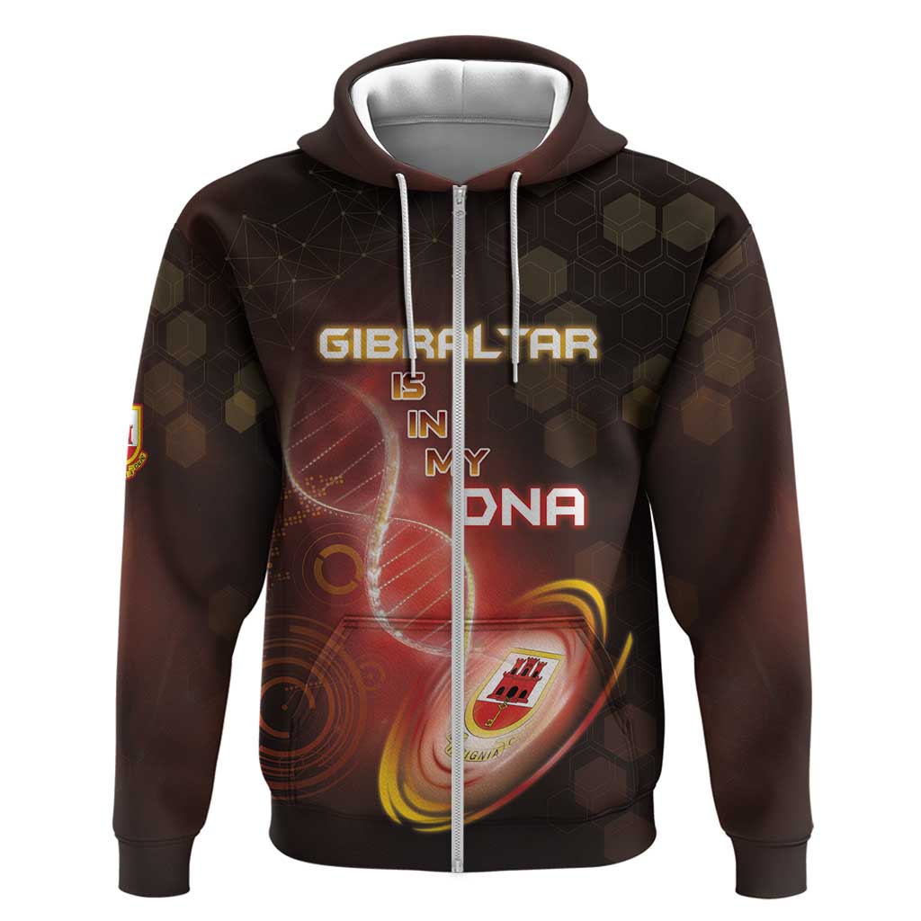 Personalized Gibraltar Is In My DNA Hoodie DT05