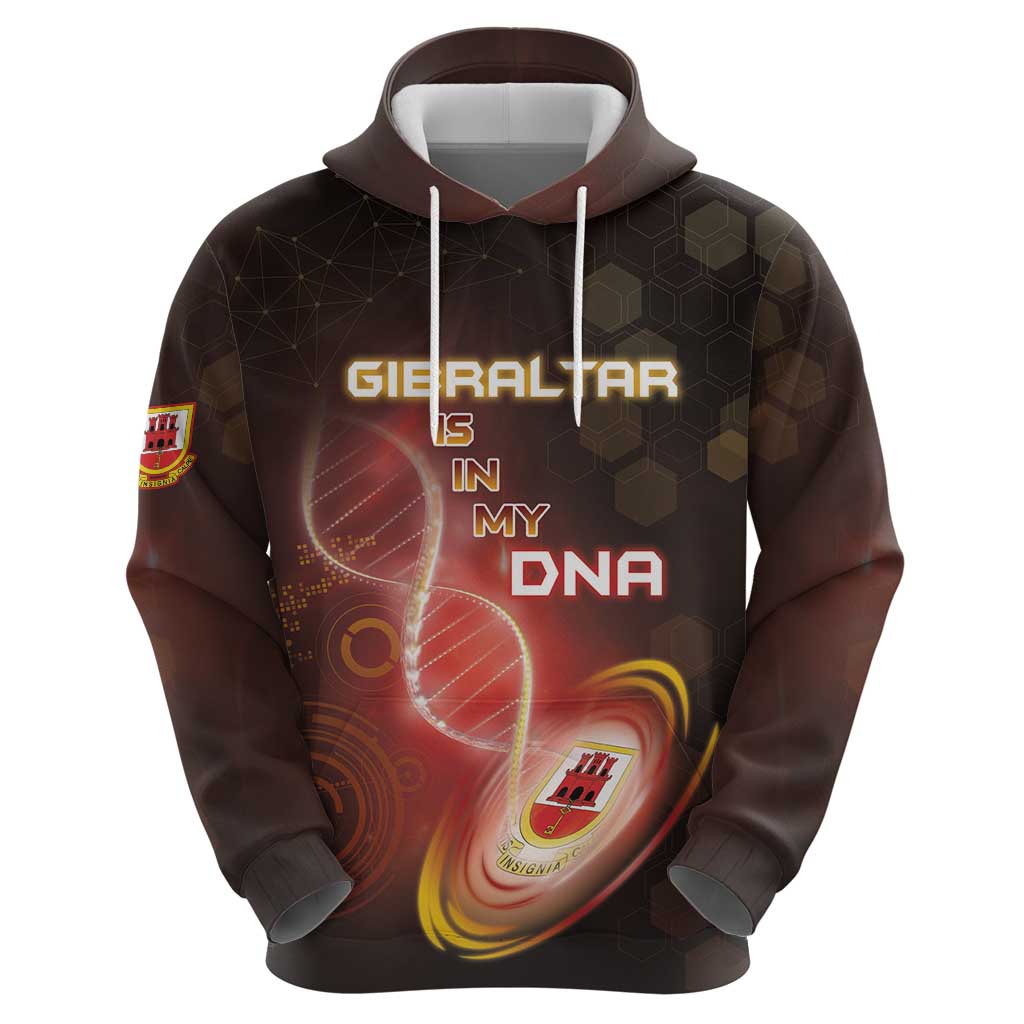 Personalized Gibraltar Is In My DNA Hoodie DT05