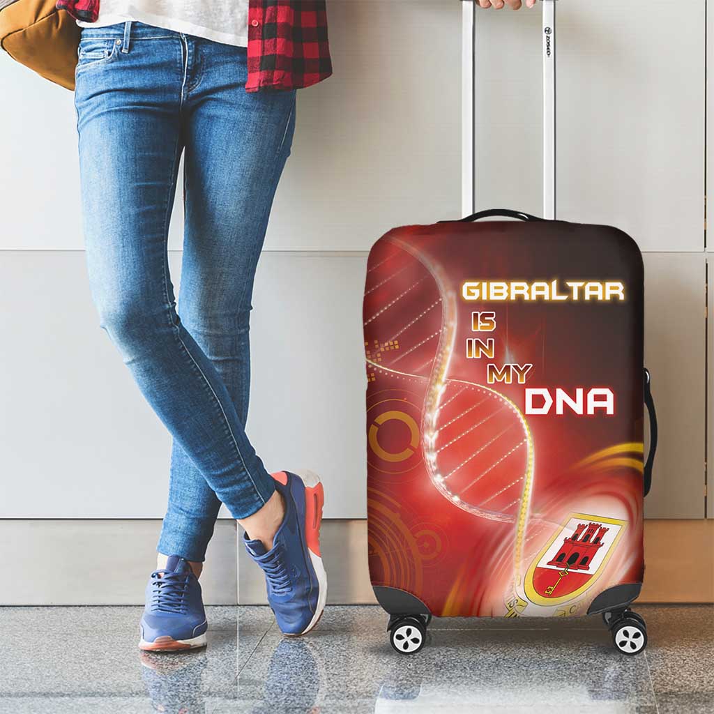Gibraltar Is In My DNA Luggage Cover DT05