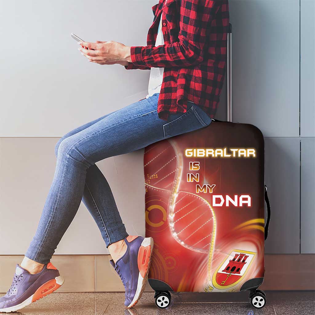Gibraltar Is In My DNA Luggage Cover DT05