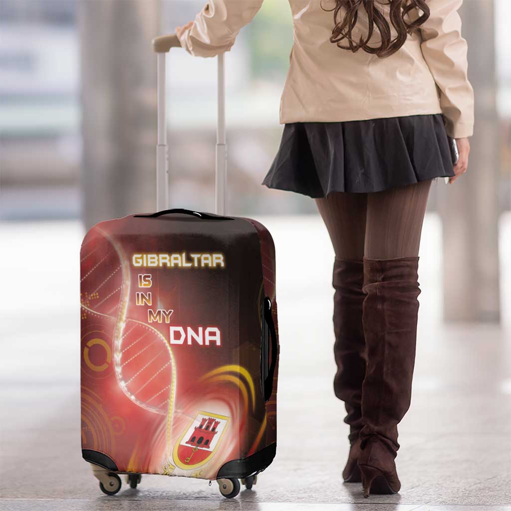 Gibraltar Is In My DNA Luggage Cover DT05