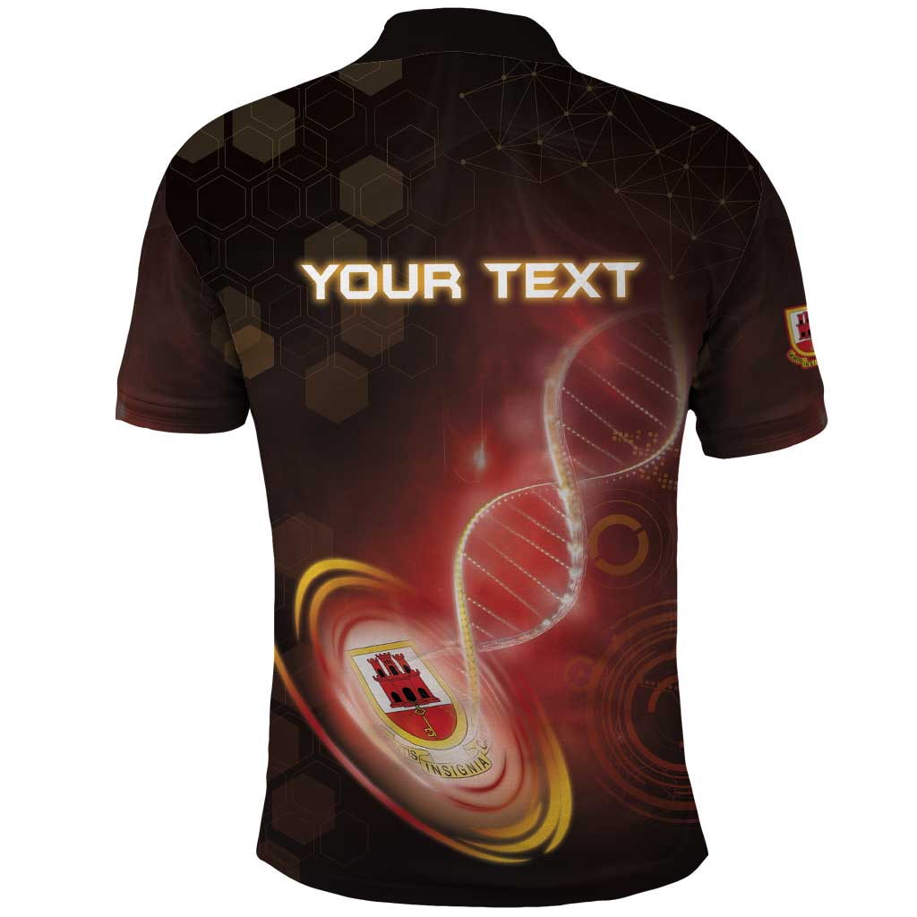 Personalized Gibraltar Is In My DNA Polo Shirt DT05