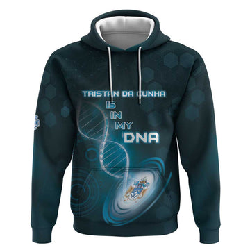 Personalized Tristan Da Cunha Is In My DNA Hoodie DT05