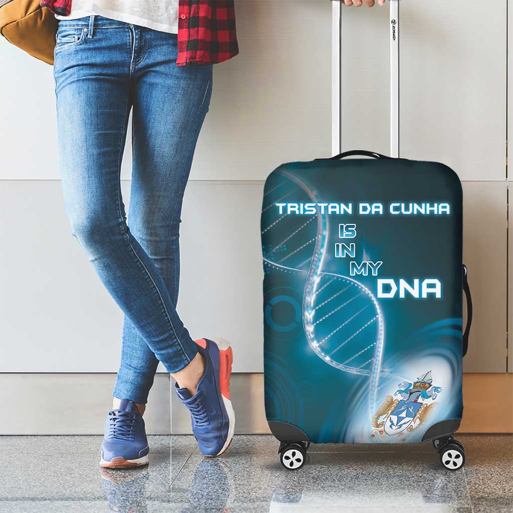 Tristan Da Cunha Is In My DNA Luggage Cover DT05