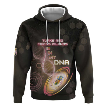 Personalized Turks And Caicos Islands Is In My DNA Hoodie DT05