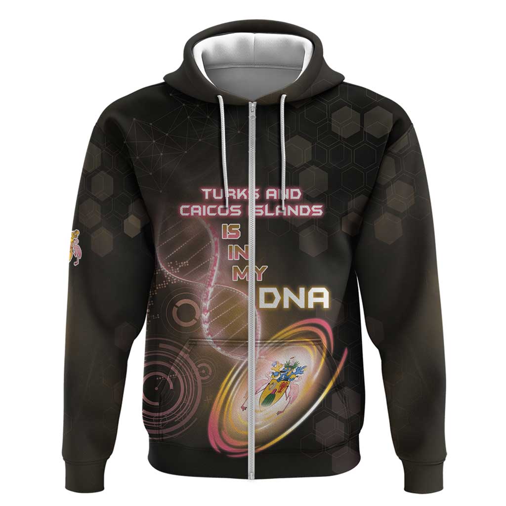 Personalized Turks And Caicos Islands Is In My DNA Hoodie DT05