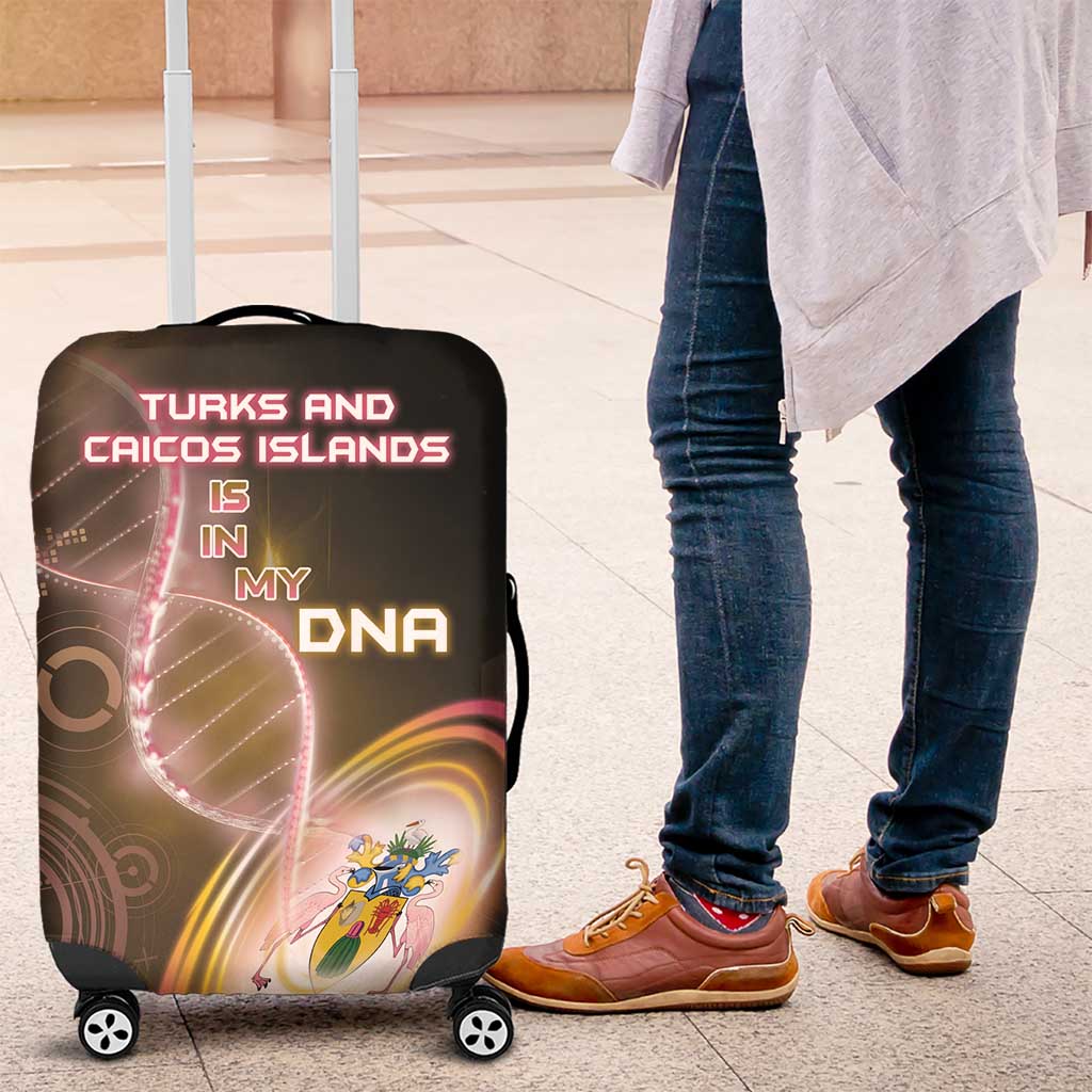 Turks And Caicos Islands Is In My DNA Luggage Cover DT05