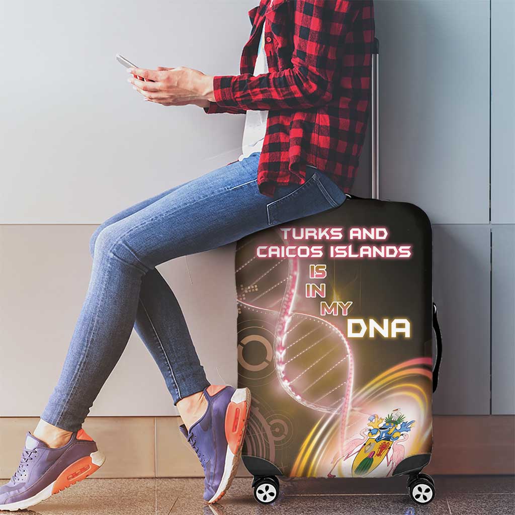 Turks And Caicos Islands Is In My DNA Luggage Cover DT05