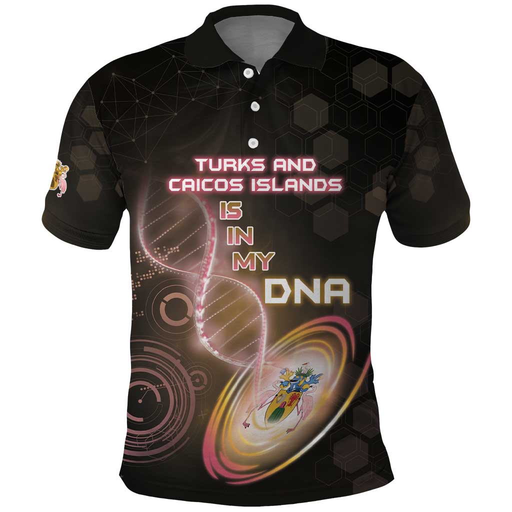 Personalized Turks And Caicos Islands Is In My DNA Polo Shirt DT05