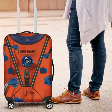 Personalized Astronaut Luggage Cover Space Diving Suit India DT05