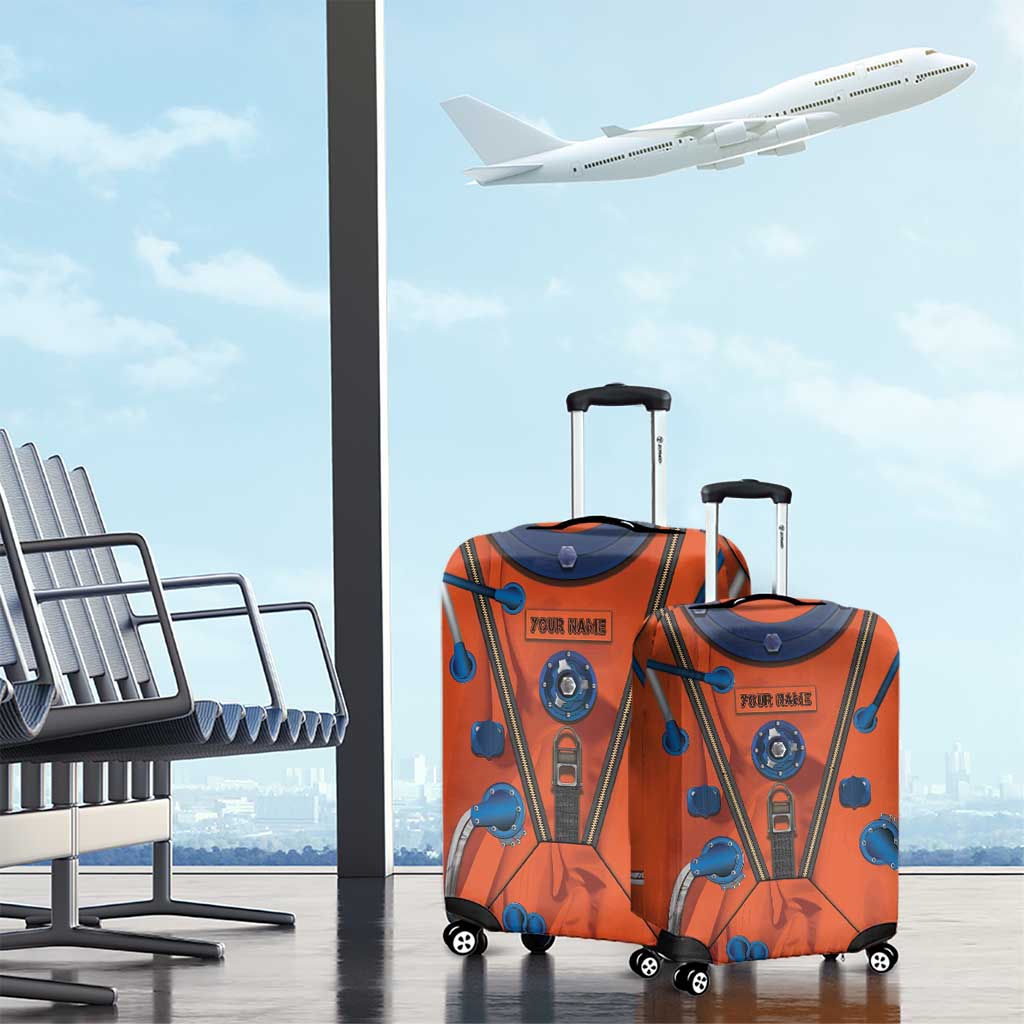 Personalized Astronaut Luggage Cover Space Diving Suit India DT05