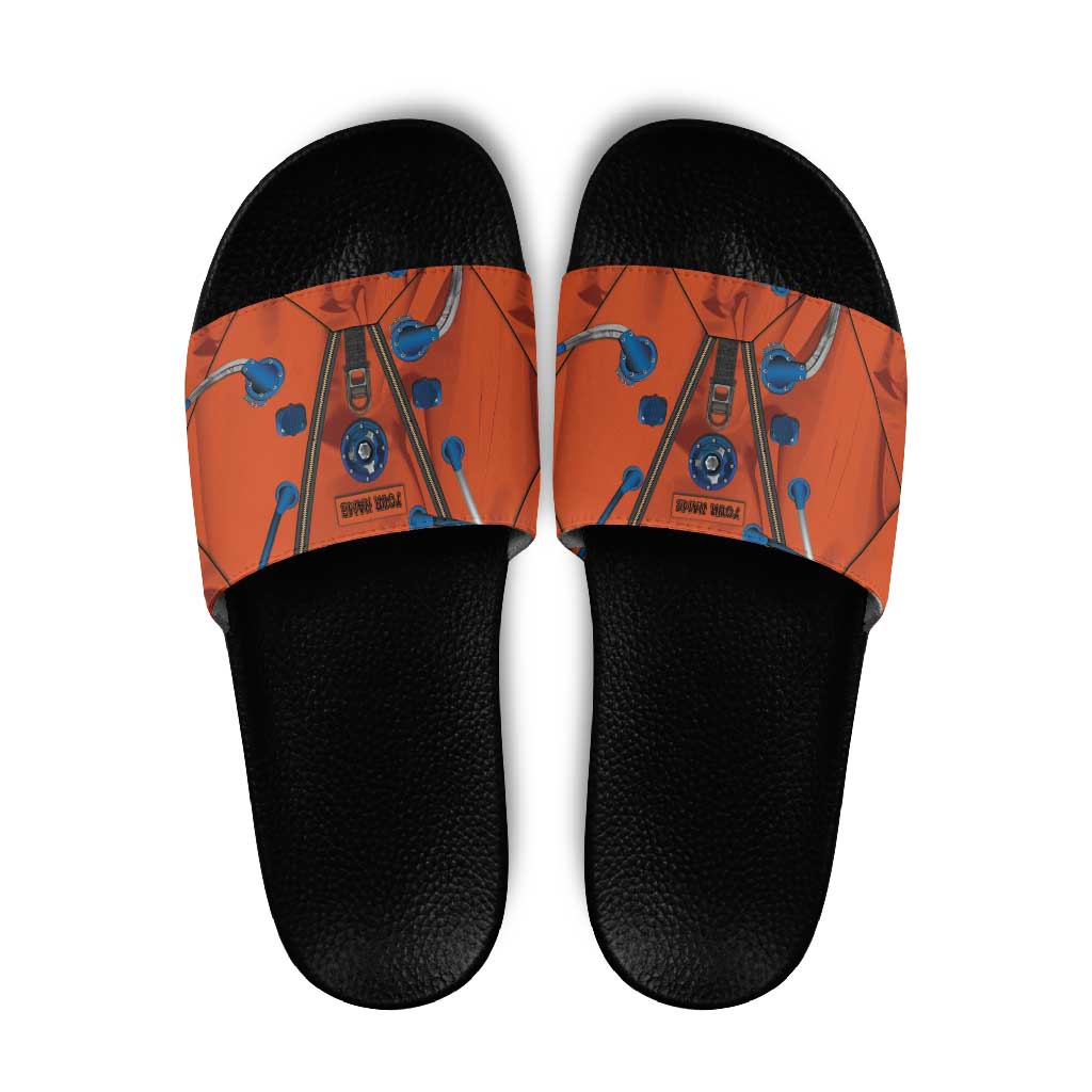 Personalized Astronaut Slide Sandals Space Diving Suit India DT05