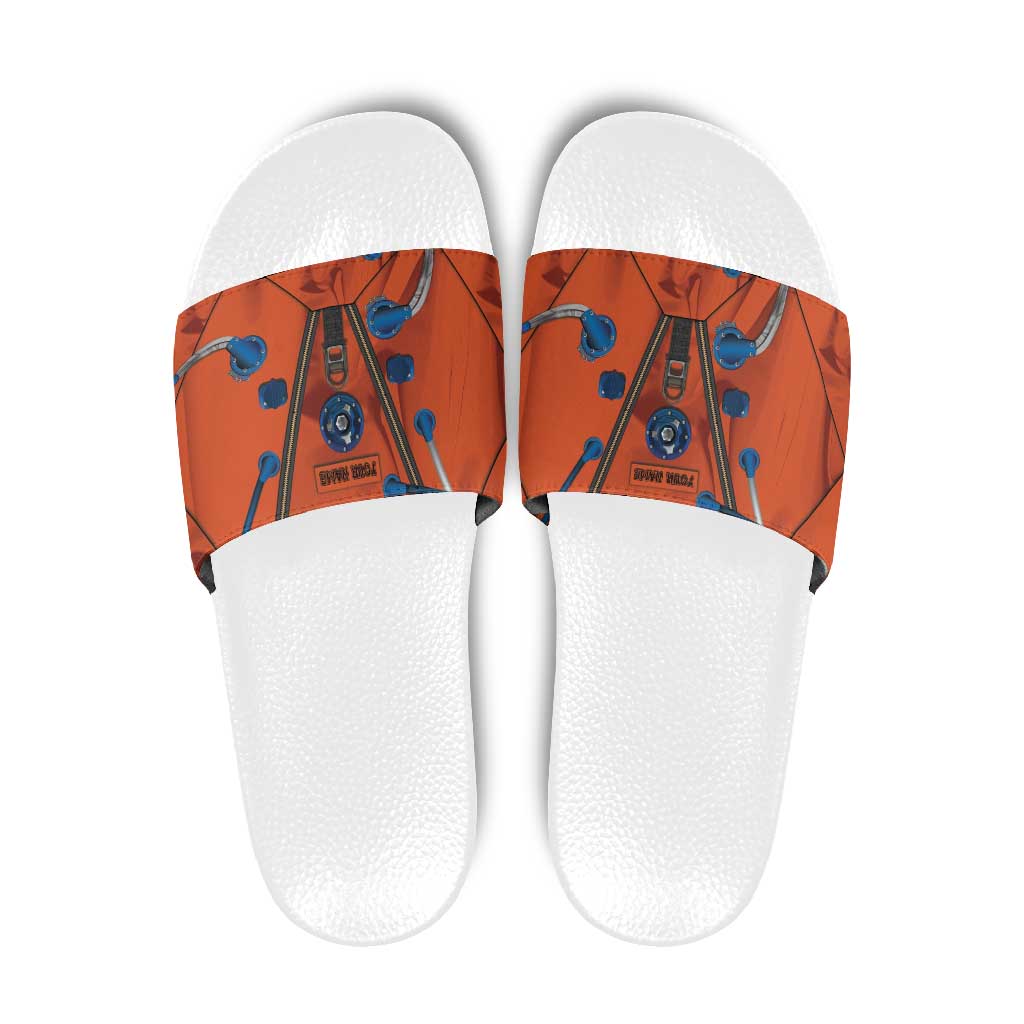 Personalized Astronaut Slide Sandals Space Diving Suit India DT05