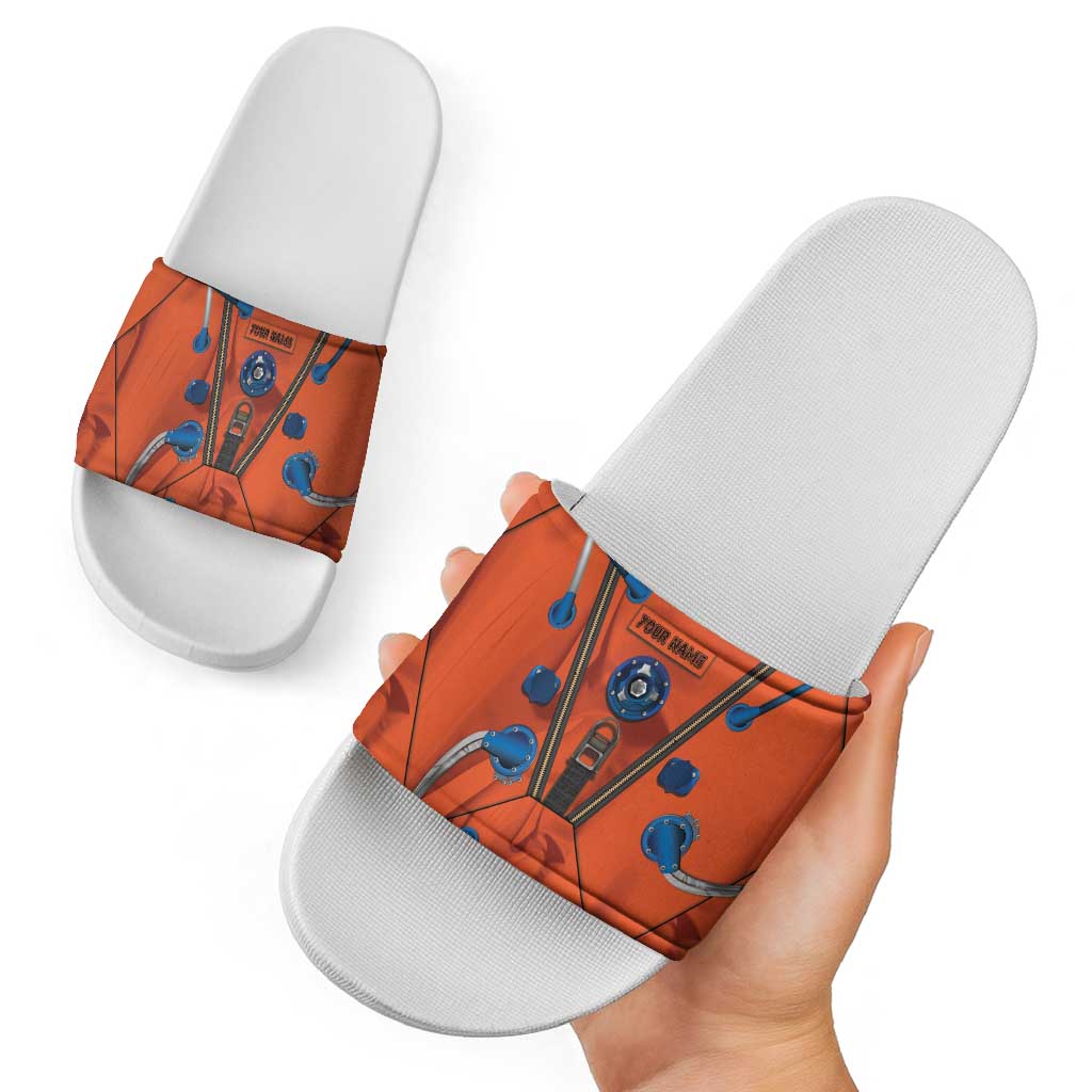 Personalized Astronaut Slide Sandals Space Diving Suit India DT05