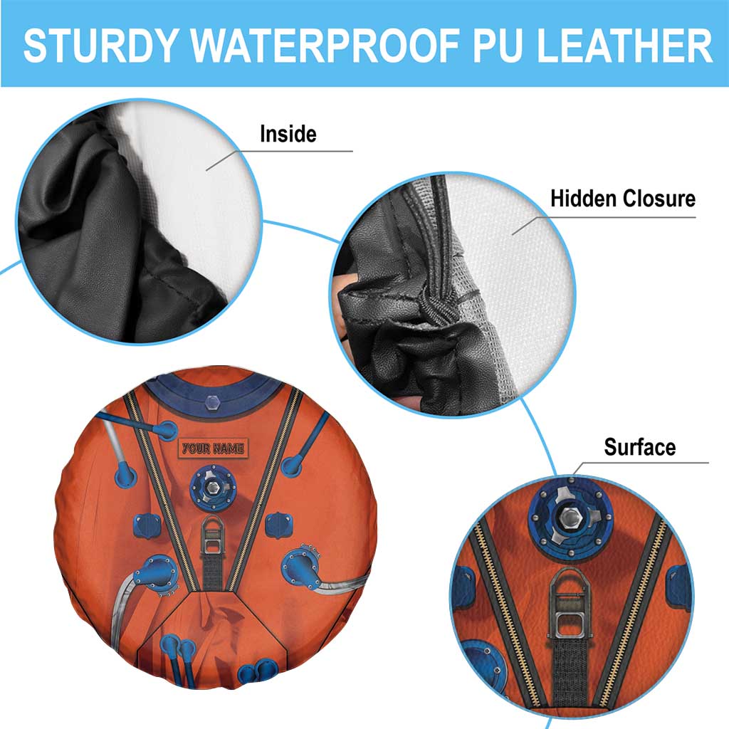 Personalized Astronaut Spare Tire Cover Space Diving Suit India DT05