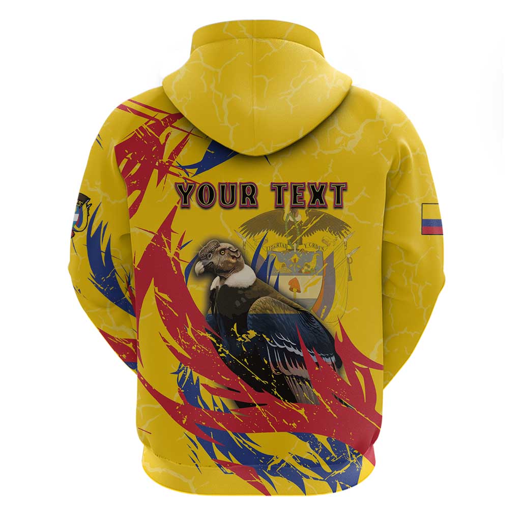 Personalized Colombia Hoodie Colombian Andean Condor With Coat Of Arms DT05