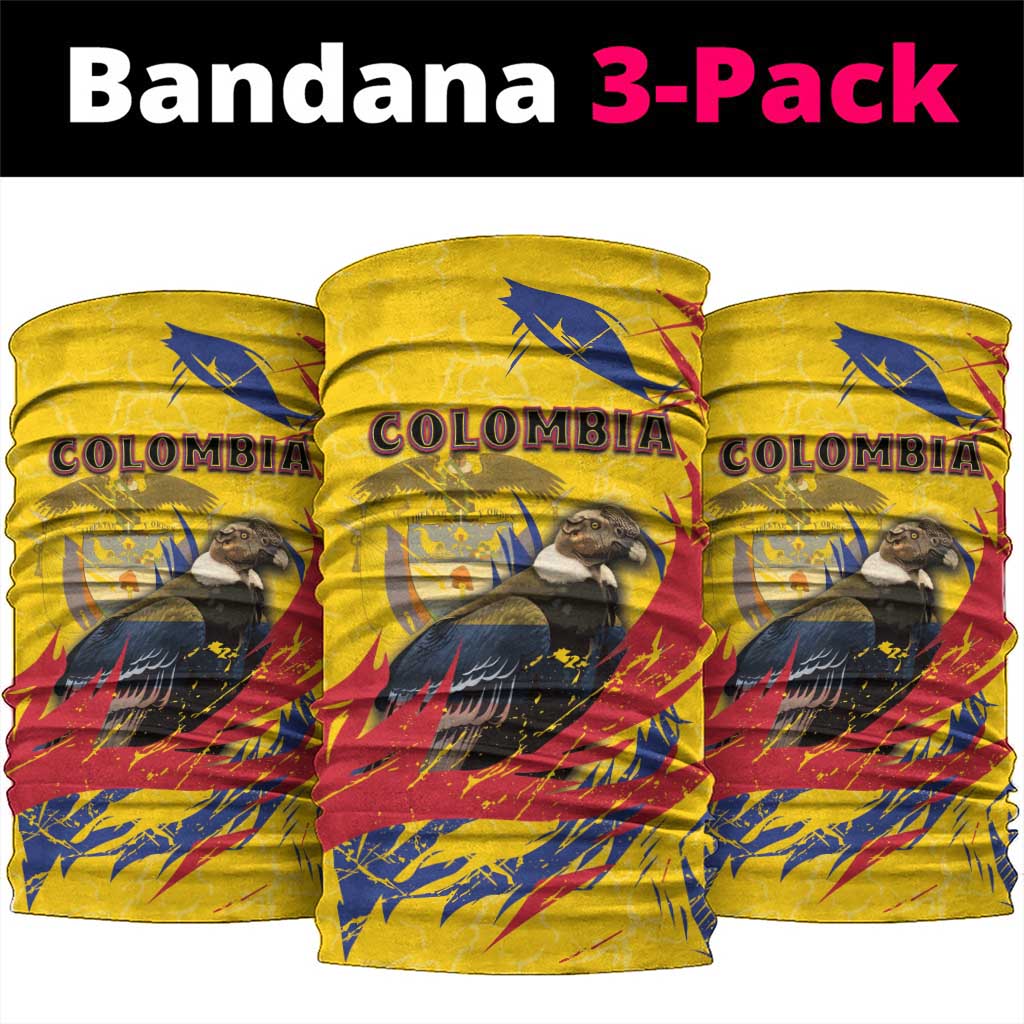 Colombia Neck Gaiter Colombian Andean Condor With Coat Of Arms DT05