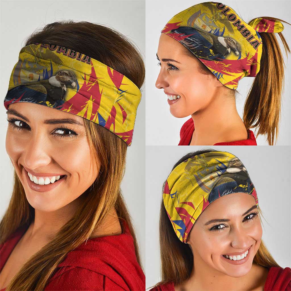 Colombia Neck Gaiter Colombian Andean Condor With Coat Of Arms DT05