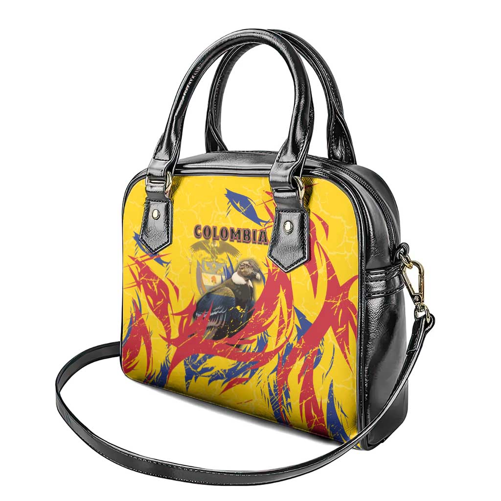 Colombia Shoulder Handbag Colombian Andean Condor With Coat Of Arms DT05