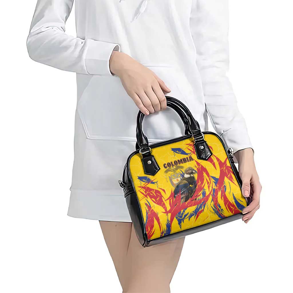 Colombia Shoulder Handbag Colombian Andean Condor With Coat Of Arms DT05