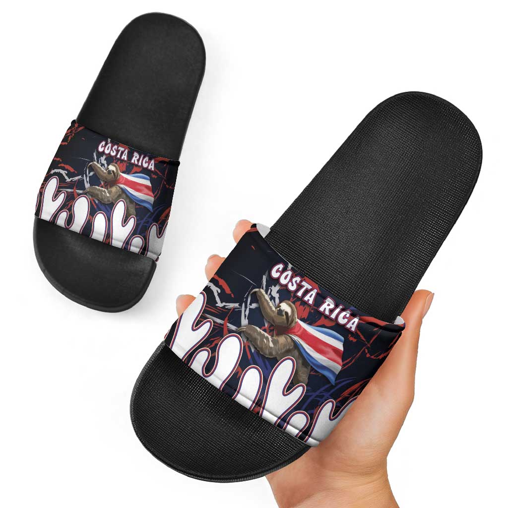 Costa Rica Slide Sandals Flying Sloth DT05