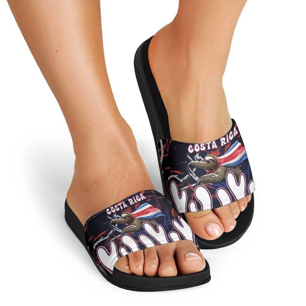 Costa Rica Slide Sandals Flying Sloth DT05