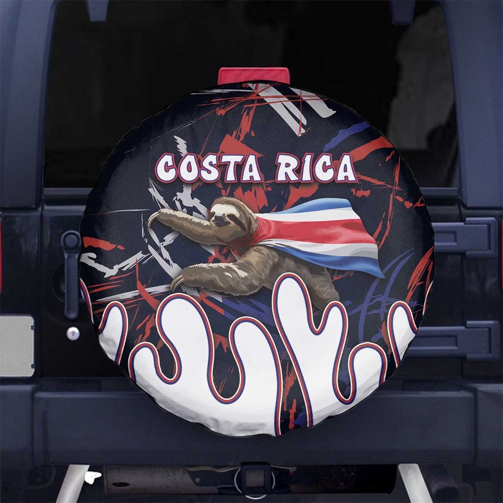 Costa Rica Spare Tire Cover Flying Sloth DT05