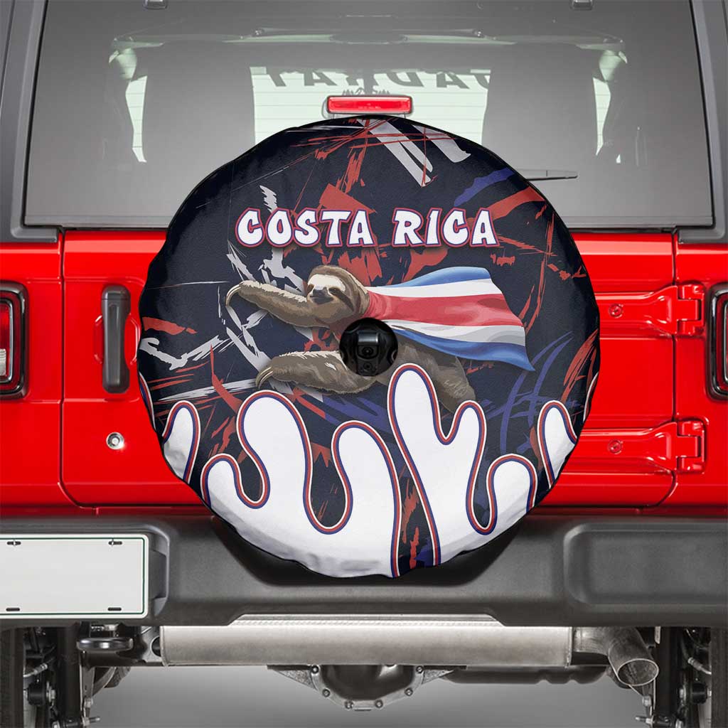 Costa Rica Spare Tire Cover Flying Sloth DT05