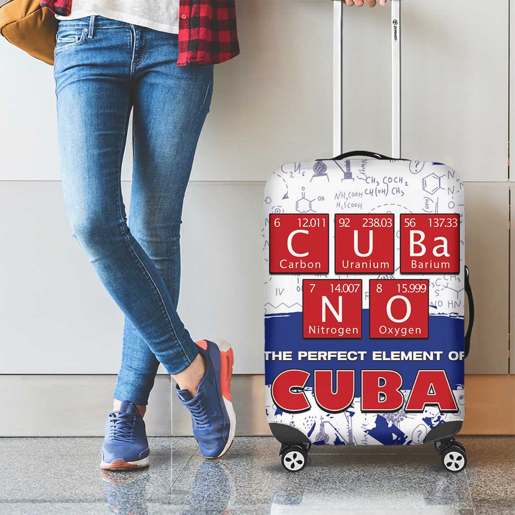 Cuba Luggage Cover Cubano The Perfect Element DT05