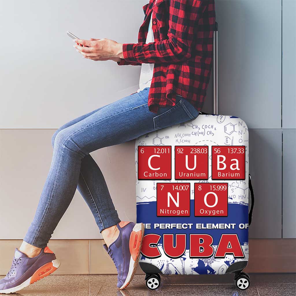 Cuba Luggage Cover Cubano The Perfect Element DT05