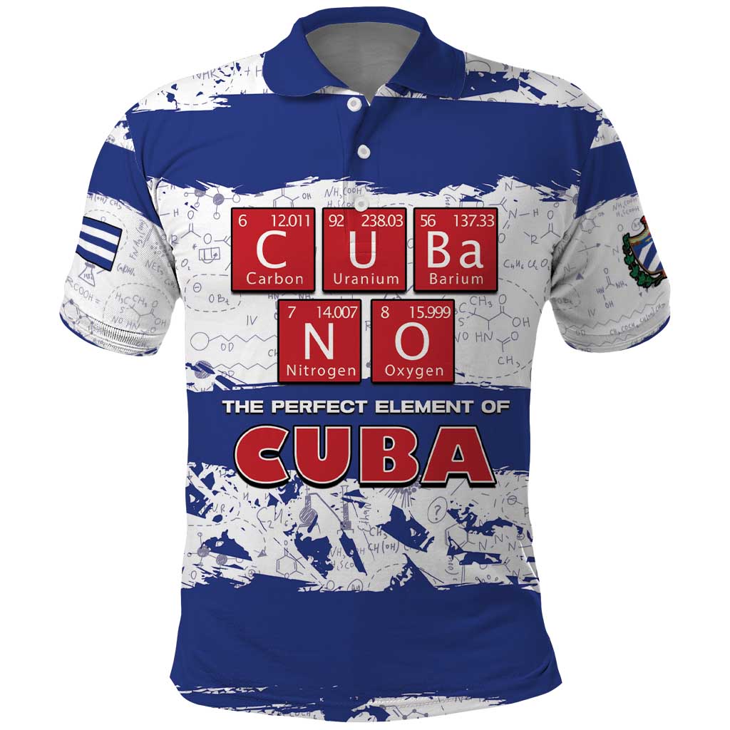 Cuba Polo Shirt Cubano The Perfect Element DT05