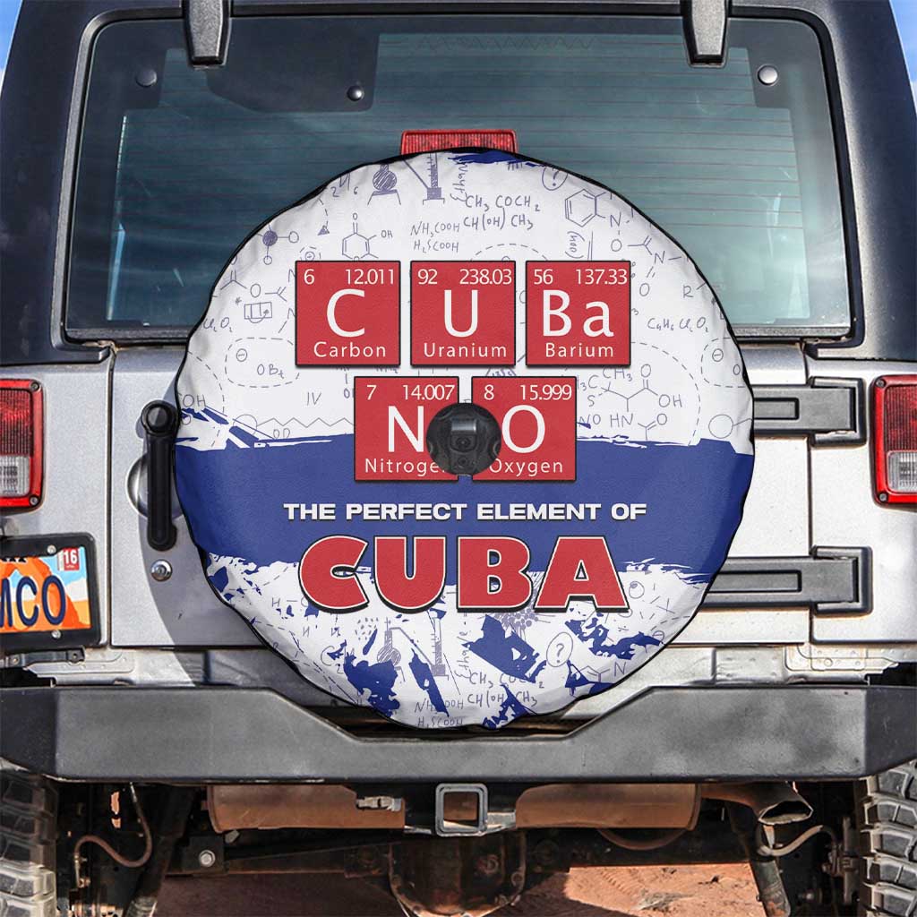 Cuba Spare Tire Cover Cubano The Perfect Element DT05