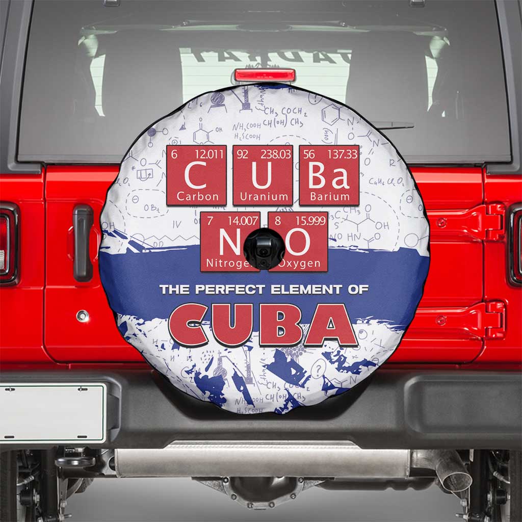 Cuba Spare Tire Cover Cubano The Perfect Element DT05