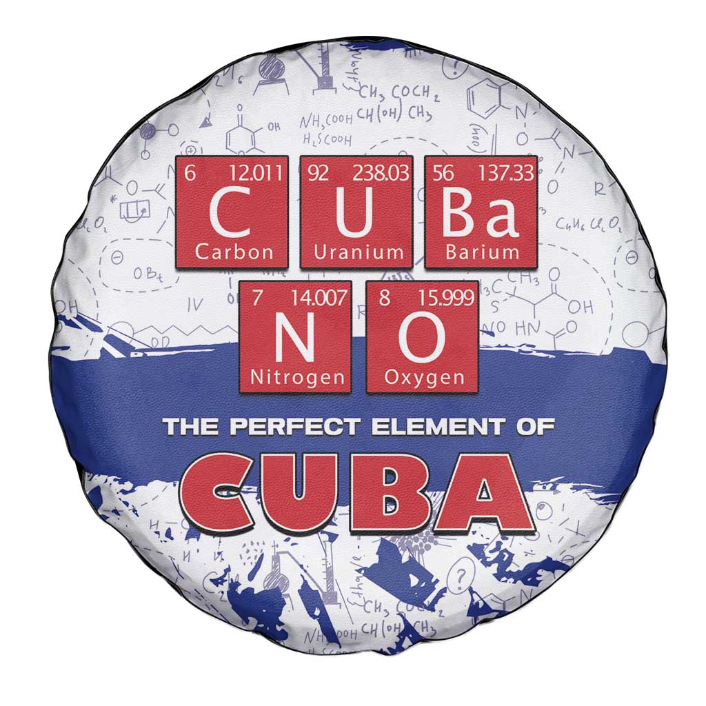 Cuba Spare Tire Cover Cubano The Perfect Element DT05
