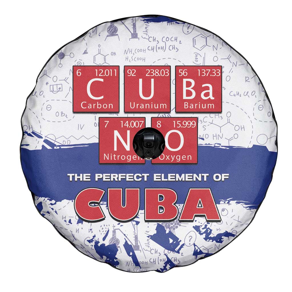 Cuba Spare Tire Cover Cubano The Perfect Element DT05