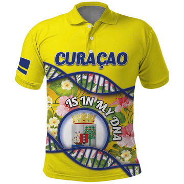 Personalized Curacao Is In My DNA Polo Shirt DT05
