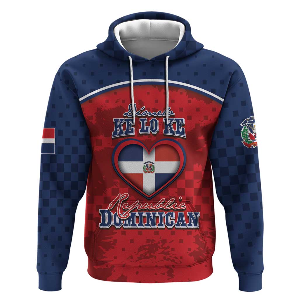 Personalized Dominican Republic Hoodie Dimelo Ke Lo Ke DT05