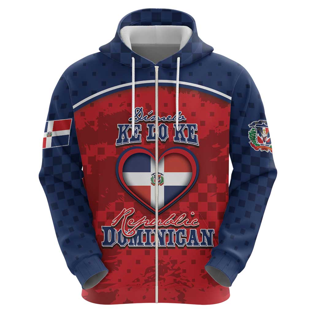 Personalized Dominican Republic Hoodie Dimelo Ke Lo Ke DT05